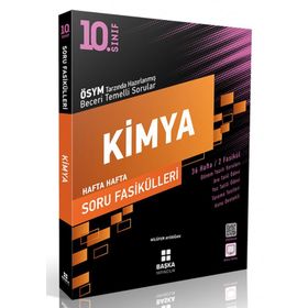 Başka Yayınları 10.Sınıf Kimya Soru Fasikülleri 2 Fasikül