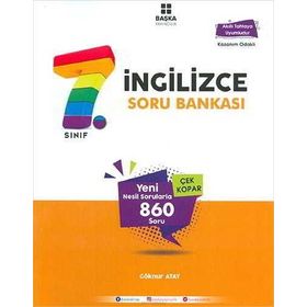 Başka Yayınları 7. Sınıf İngilizce Soru Bankası
