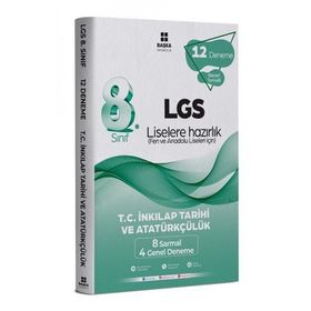 Başka Yayınları 8. Sınıf 2020 LGS İnkılap Tarihi 12 Deneme