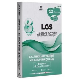 Başka Yayınları 8. Sınıf 2020 LGS İnkılap Tarihi 12 Deneme