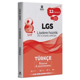 Başka Yayınları 8. Sınıf 2020 LGS Türkçe 12 Deneme