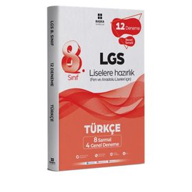 Başka Yayınları 8. Sınıf 2020 LGS Türkçe 12 Deneme