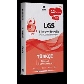 Başka Yayınları 8. Sınıf 2020 LGS Türkçe 12 Deneme