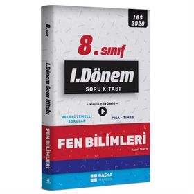 Başka Yayınları 8. Sınıf LGS 1. Dönem Fen Bilimleri Soru Kitabı