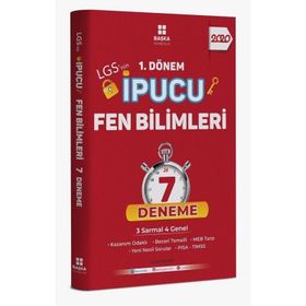 Başka Yayınları 8. Sınıf LGS 1. Dönem İpucu Fen Bilimleri 7 Deneme