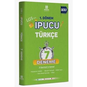 Başka Yayınları 8. Sınıf LGS 1. Dönem İpucu Türkçe 7 Deneme