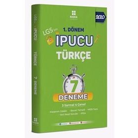 Başka Yayınları 8. Sınıf LGS 1. Dönem İpucu Türkçe 7 Deneme