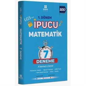 Başka Yayınları 8. Sınıf LGS 1. Dönem Matematik İpucu 7 Deneme