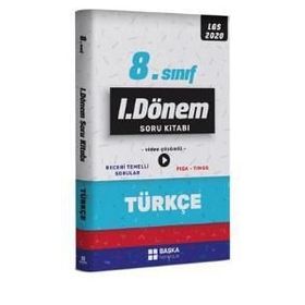 Başka Yayınları 8. Sınıf LGS 1. Dönem Türkçe Soru Kitabı