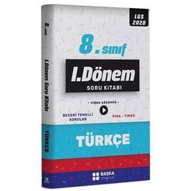Başka Yayınları 8. Sınıf LGS 1. Dönem Türkçe Soru Kitabı