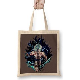Baskı Dükkan Vegeta Dbs Super Sayan Blue Bez Kadın Günlük Çanta
