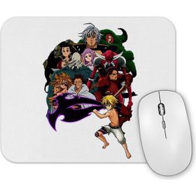 Baskı Dükkanı 10 Mandamentos Vs Meliodas Mouse Pad