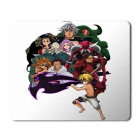 Baskı Dükkanı 10 Mandamentos Vs Meliodas Mouse Pad