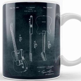 Baskı Dükkanı 1951 Fender Guitar Inventor Clarence L Fen Kupa Bardak