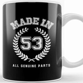 Baskı Dükkanı 1953 Made In 53 All Genuine Parts Kupa Bardak