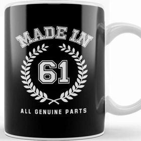 Baskı Dükkanı 1961 Made in 61 All Genuine Parts Kupa