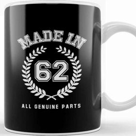Baskı Dükkanı 1962 Made In 62 All Genuine Parts Kupa Bardak