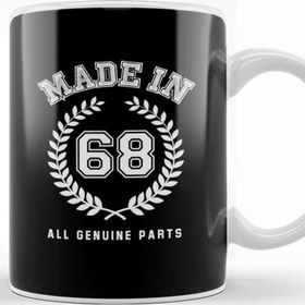 Baskı Dükkanı 1968 Made In 68 All Genuine Parts Kupa Bardak