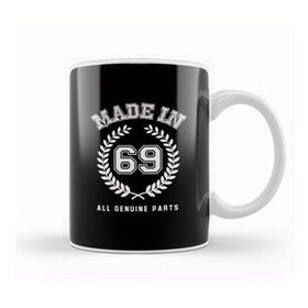 Baskı Dükkanı 1969 Made In 69 All Genuine Parts Kupa Bardak