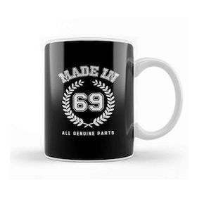 Baskı Dükkanı 1969 Made In 69 All Genuine Parts Kupa Bardak