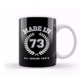 Baskı Dükkanı 1973 Made In 73 All Genuine Parts Kupa Bardak
