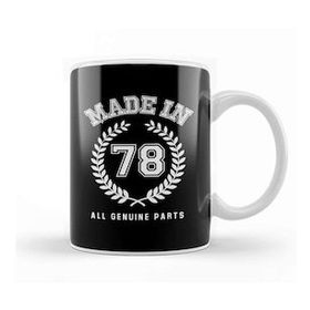 Baskı Dükkanı 1978 Made In 78 All Genuine Parts Kupa Bardak