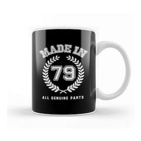 Baskı Dükkanı 1979 Made In 79 All Genuine Parts Kupa Bardak