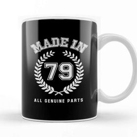 Baskı Dükkanı 1979 Made In 79 All Genuine Parts Kupa Bardak