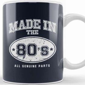 Baskı Dükkanı 1980S Made In 80S All Genuine Parts Kupa Bardak