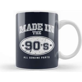 Baskı Dükkanı 1990S Made In 90S All Genuine Parts Kupa Bardak
