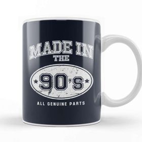 Baskı Dükkanı 1990S Made In 90S All Genuine Parts Kupa Bardak