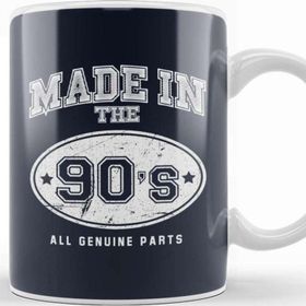 Baskı Dükkanı 1990S Made In 90S All Genuine Parts Kupa Bardak