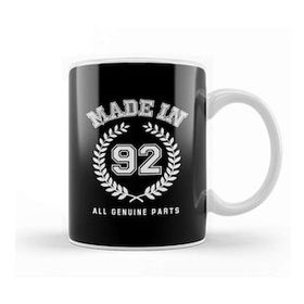 Baskı Dükkanı 1992 Made In 92 All Genuine Parts Kupa Bardak