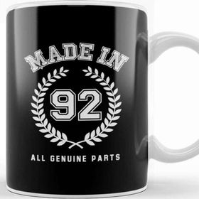 Baskı Dükkanı 1992 Made In 92 All Genuine Parts Kupa Bardak