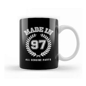 Baskı Dükkanı 1997 Made In 97 All Genuine Parts Kupa Bardak