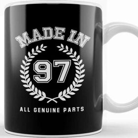Baskı Dükkanı 1997 Made In 97 All Genuine Parts Kupa Bardak