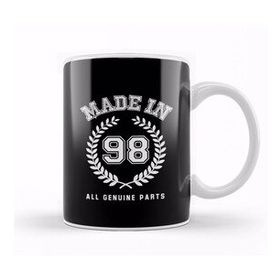 Baskı Dükkanı 1998 Made In 98 All Genuine Parts Kupa Bardak