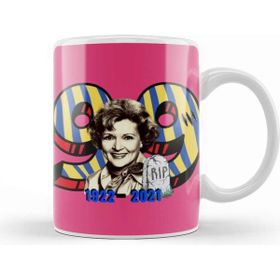 Baskı Dükkanı 2 Betty White Has Died At 99 Kupa Bardak
