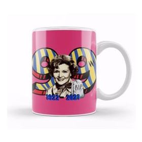 Baskı Dükkanı 2 Betty White Has Died At 99 Kupa Bardak