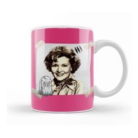 Baskı Dükkanı 2 Betty White Has Died At 99 Kupa Bardak