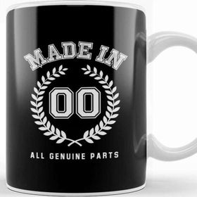Baskı Dükkanı 2000 Made In 00 All Genuine Parts Kupa Bardak