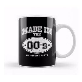 Baskı Dükkanı 2000S Made In 00S All Genuine Parts Kupa Bardak