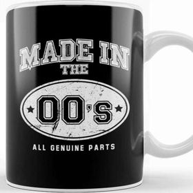 Baskı Dükkanı 2000S Made In 00S All Genuine Parts Kupa Bardak