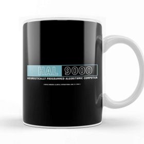 Baskı Dükkanı 2001 A Space Odyssey Hal Computer Logo Kupa Bardak