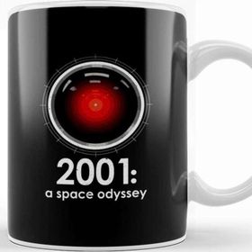 Baskı Dükkanı 2001 A Space Odyssey Inspired Hal 9000 Kupa Bardak