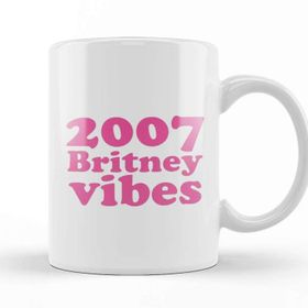 Baskı Dükkanı 2007 Britney Vibes Kupa Bardak