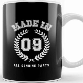 Baskı Dükkanı 2009 Made In 09 All Genuine Parts Kupa Bardak