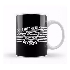 Baskı Dükkanı 2nd Amendment I Trust My Guns Do You Gun Rights Kupa Bardak