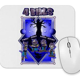 Baskı Dükkanı 4 Bills Mouse Pad