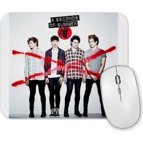 Baskı Dükkanı 5 Sos 5 Seconds of Summer Mouse Pad